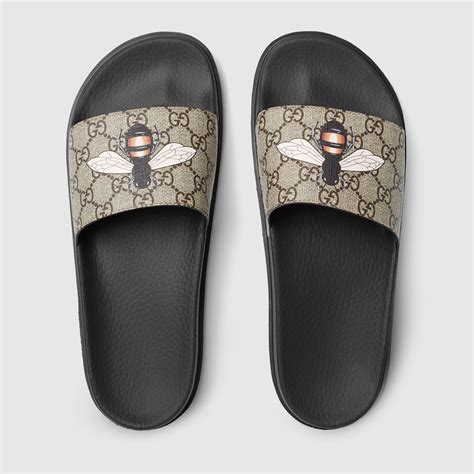 gucci slides bee|size 14 Gucci slides.